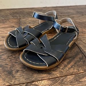 Navy Blue saltwater sandals